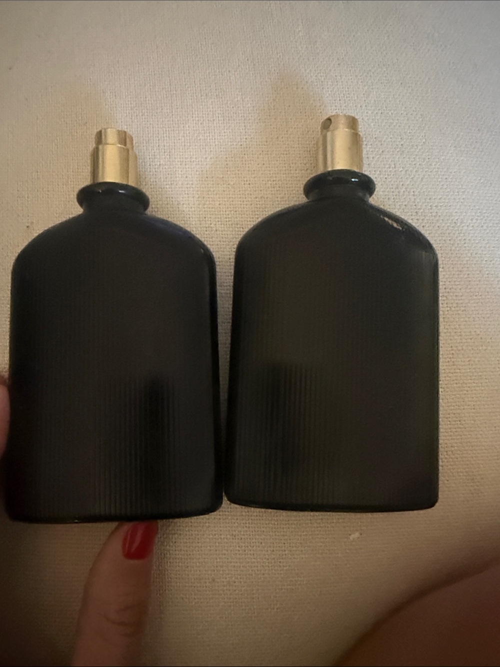 2 EMPTY Tom Ford Black Orchid - Black & Gold Bottles - Picture 3 of 6